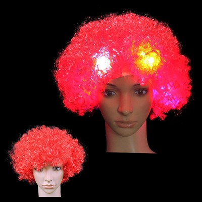 Light-up Afro Wig