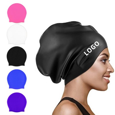 Extra Large Size Silicone Swim Cap