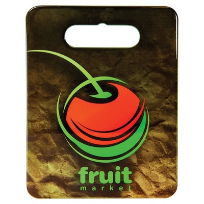 Full Color Rectangle Ceramic Trivet / Wall Decor - 7" x 9 1/2"