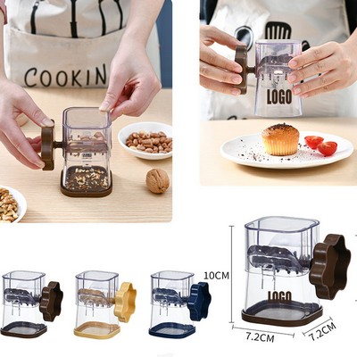 Manual Masher Walnut Spice Nut Grinder Kitchen Gadget Tool