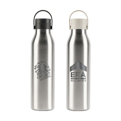 Circular 25 oz. Recycled Stainless Bottle, Laser - Premium