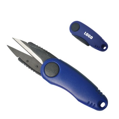 Folded Scissors w/Plastic Handle