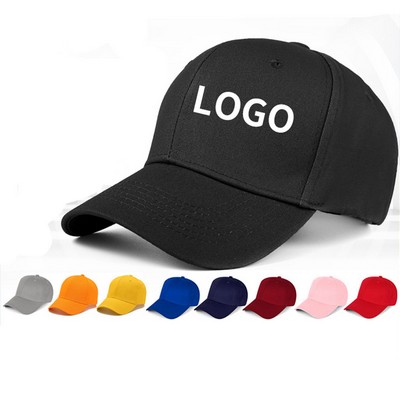 Cotton Hard Top Baseball Cap