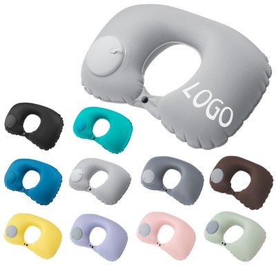 Travel Inflatable U-Shaped Pillow