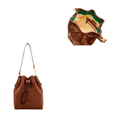Dooney & Bourke Chestnut Florentine Hattie Drawstring