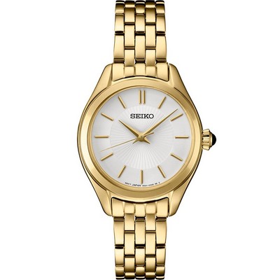 Seiko Watch Essentials Sgp Quartz White Dial