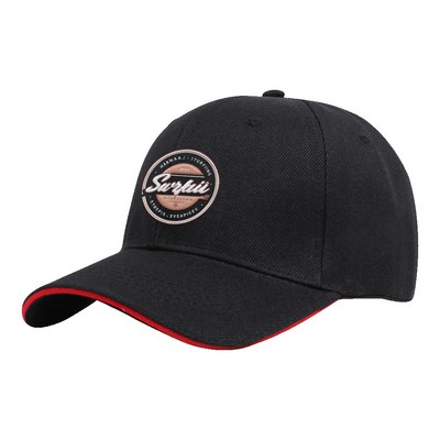 Rush - Poly Twill Baseball Cap w/ Sandwich Visor