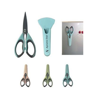 Kitchen Scissors With Magnetic Sheath