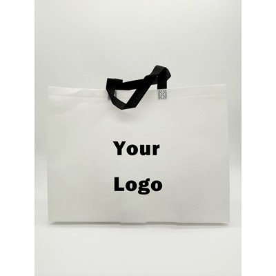 Non-woven Shopping White Bag
