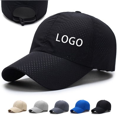 Adjustable Quick Dry Baseball Cap