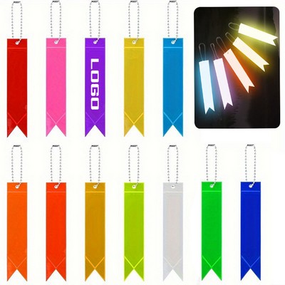 Reflective Safety Strap Keychain