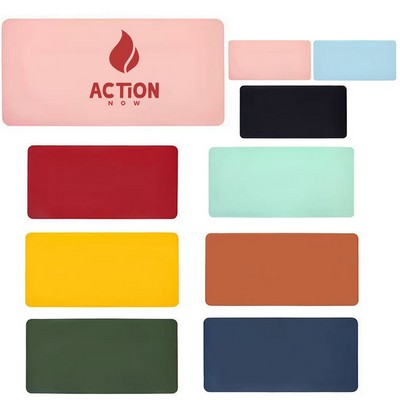 39.4''x19.7''Two-tone Desk Mat