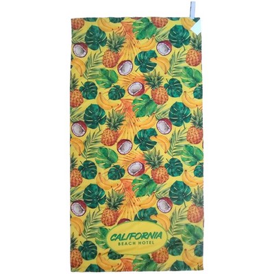ProColor Dry Max Beach Towel with Elastic Band 30" x 60"