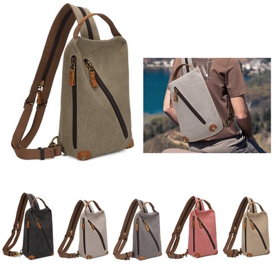 Canvas Chest Bag