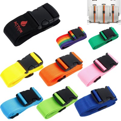 Adjustable Coarse Weave Luggage Strap