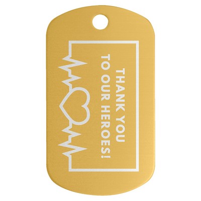 Anodized Aluminum G.I. Tag