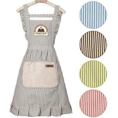 Household Lace Edge Apron