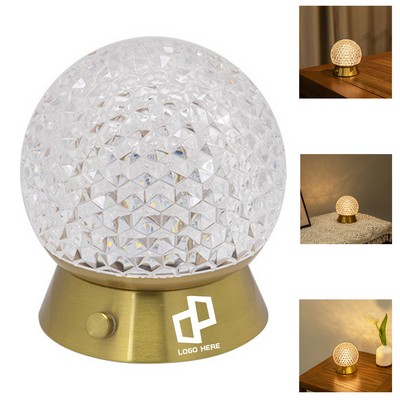 Abs Crystal Ball Decoration Night Lights