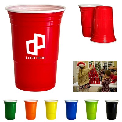 16Oz Single Wall Plastic Party Cup