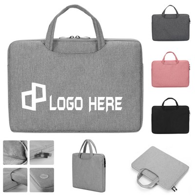 Laptop Bag Briefcases W/ Plush Lining