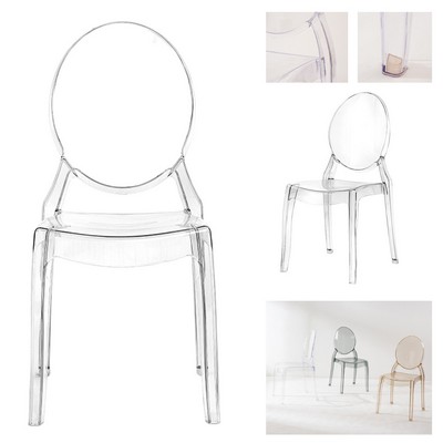 Pc Clear Dining Room Chair