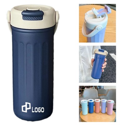 17Oz Macaron Straw Water Cup