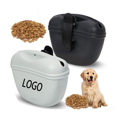 Silicone Portable Pet Treat Pouch