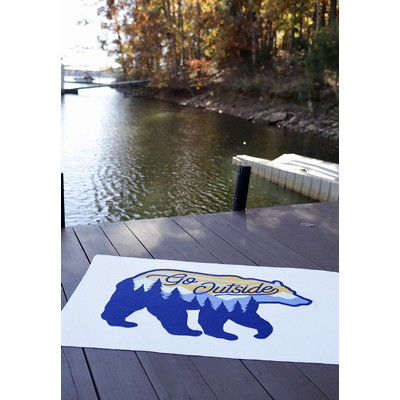 Waffle Weave Beach Towel