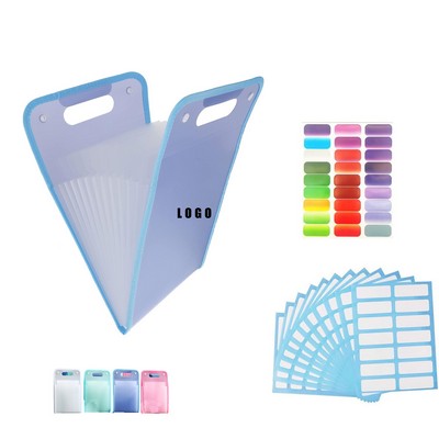 Expandable Accordion File Organizer