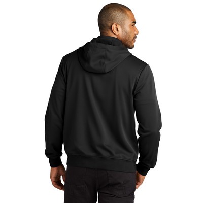 Port Authority® Smooth Fleece Hooded Jacket