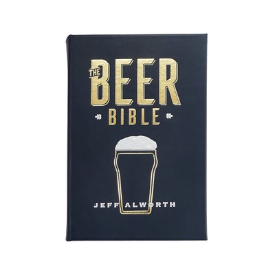 The Beer Bible Leather Bound Book