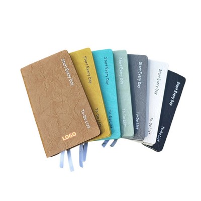 A6 Soft Leather Wrinkled Daily Planner