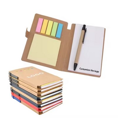 Sustainable Notebook And Sticky Note