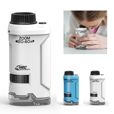 Handheld Pocket Microscope 60X-120X