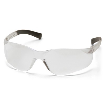 Mini Ztek Safety Glasses, Clear H2X Anti-fog Frame and Lens