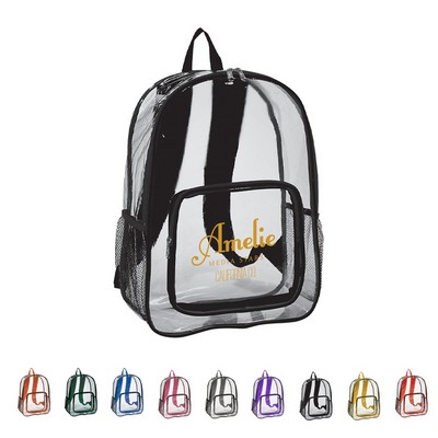 Reinforced Clear Stadium Backpack