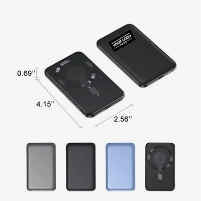 10,000 mAh 20W Magnetic PD Fast Charging Mini Power Bank