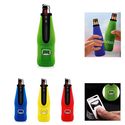 Neoprene Beer Sleeves with Bottle Opener