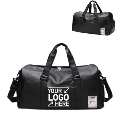 Waterproof Travel Duffel Bag With Shoe Compartment