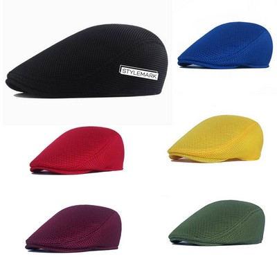 Men's Mesh Newsboy Beret