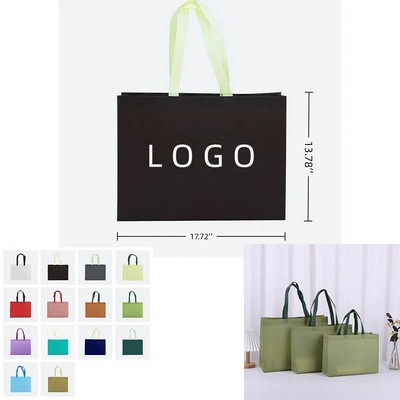 Custom Eco Friendly Resuable Non Woven Fabric Tote Bag