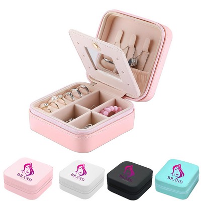 PU Travel Storage Jewelry Box
