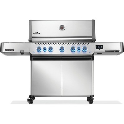 Napoleon Prestige® 665 Connected - Propane Gas Grill with Infrared Side and Rear Burner - Stainless