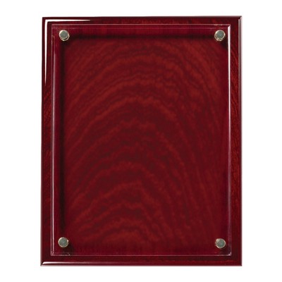 Rosewood Piano Finish Floating Acrylic Plaque (8"x 10")