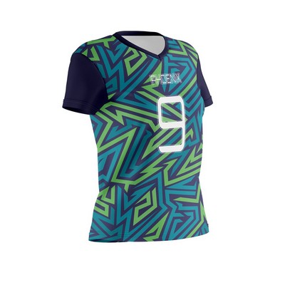 Custom Women's V-Neck Volleyball Jersey