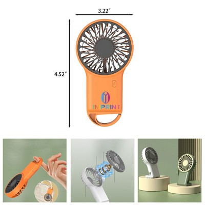 Mini Portable USB Travel Fan with Hook