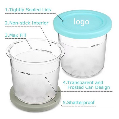 Containers Replacement for Ninja Creami Pints and Lids