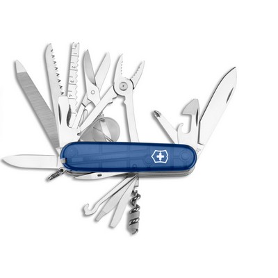 Victorinox Swiss Army Corporate Gifts Knife Swiss Champ- Translucent Sapphire