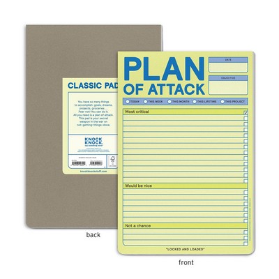 Plan of Attack Pad (Pastel Version) - 9781683492993