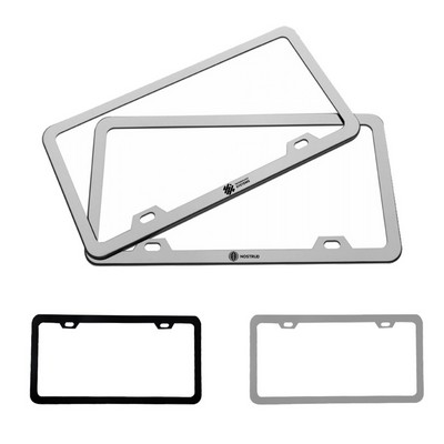 Heavy-duty Aluminum License Plate Frame Premium
